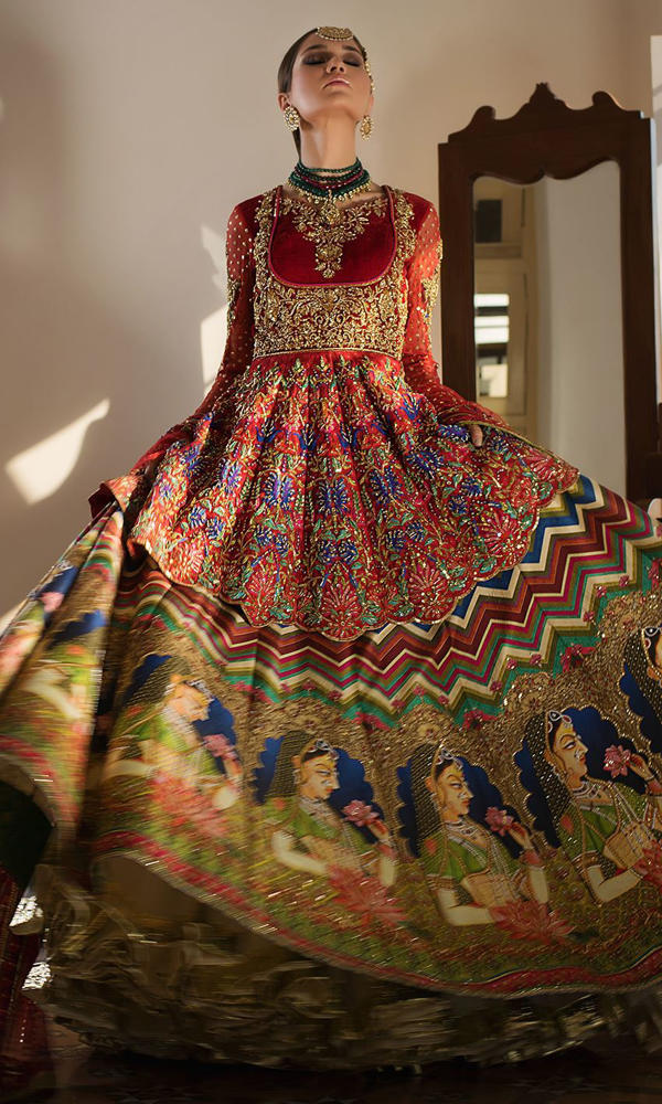 Picture of Mughal-e-azam bridal