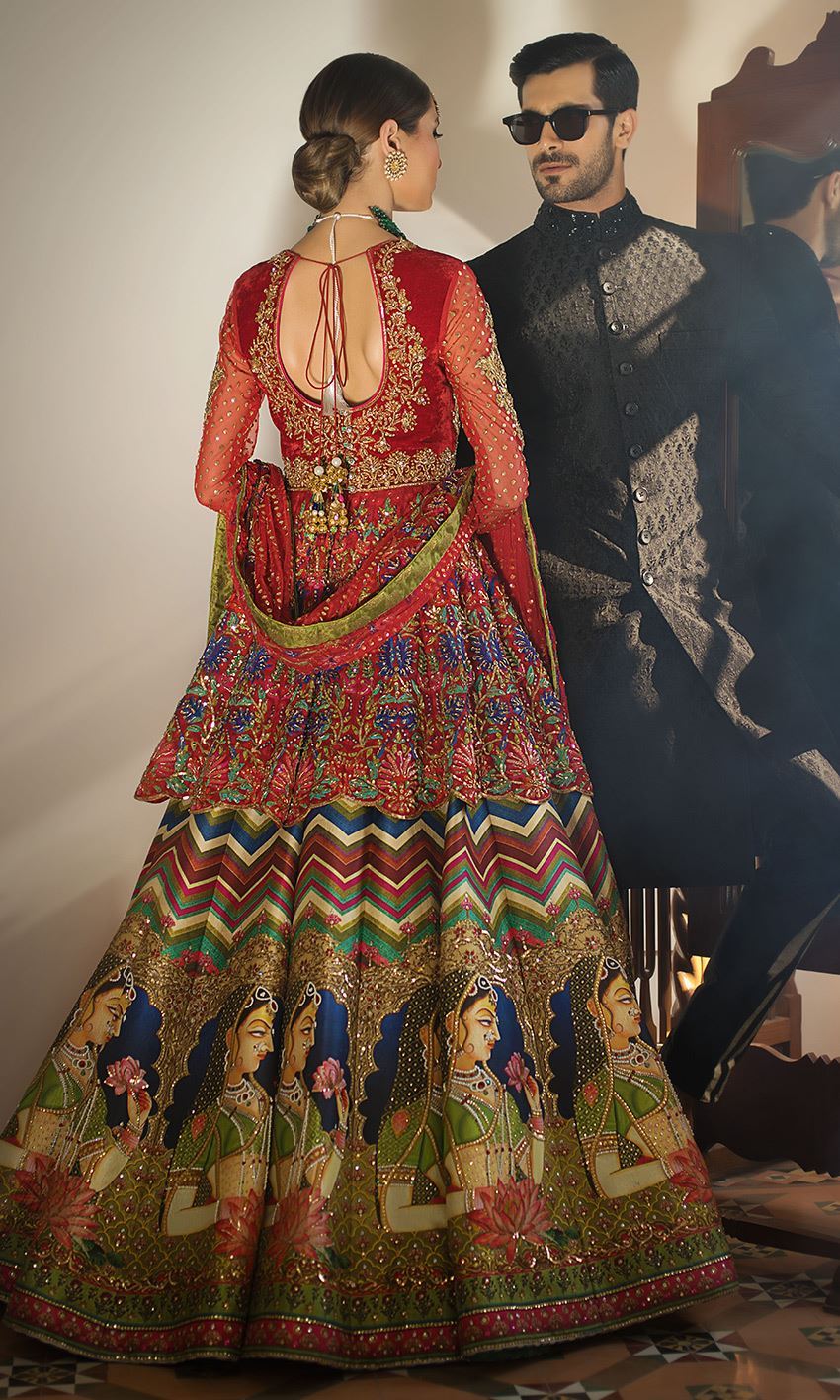 Picture of Mughal-e-azam bridal