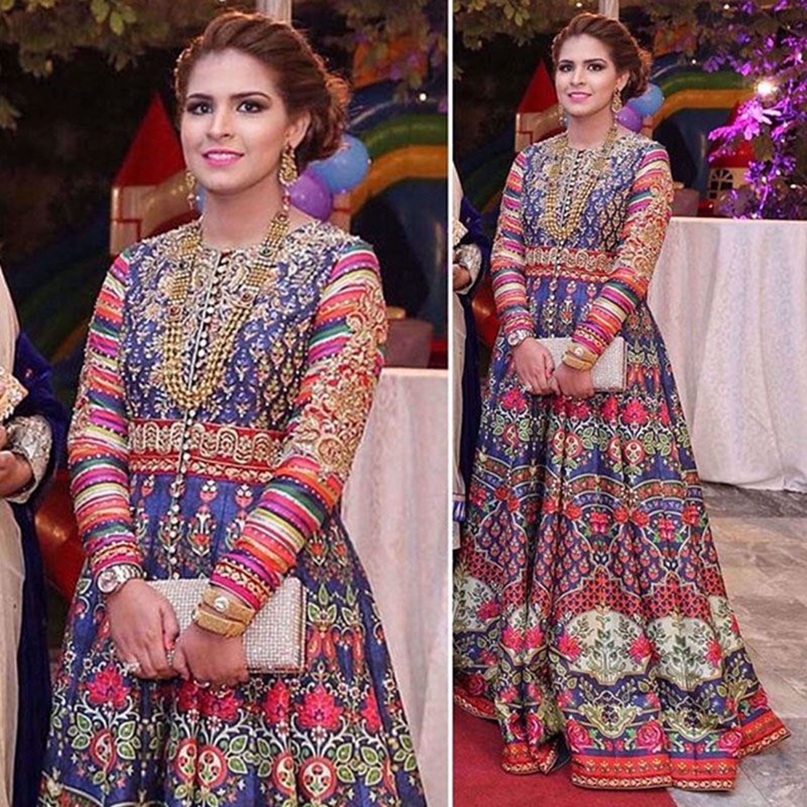 Picture of AYESHA YUSHA DAZZLES IN NOMI ANSARI AT A WEDDING