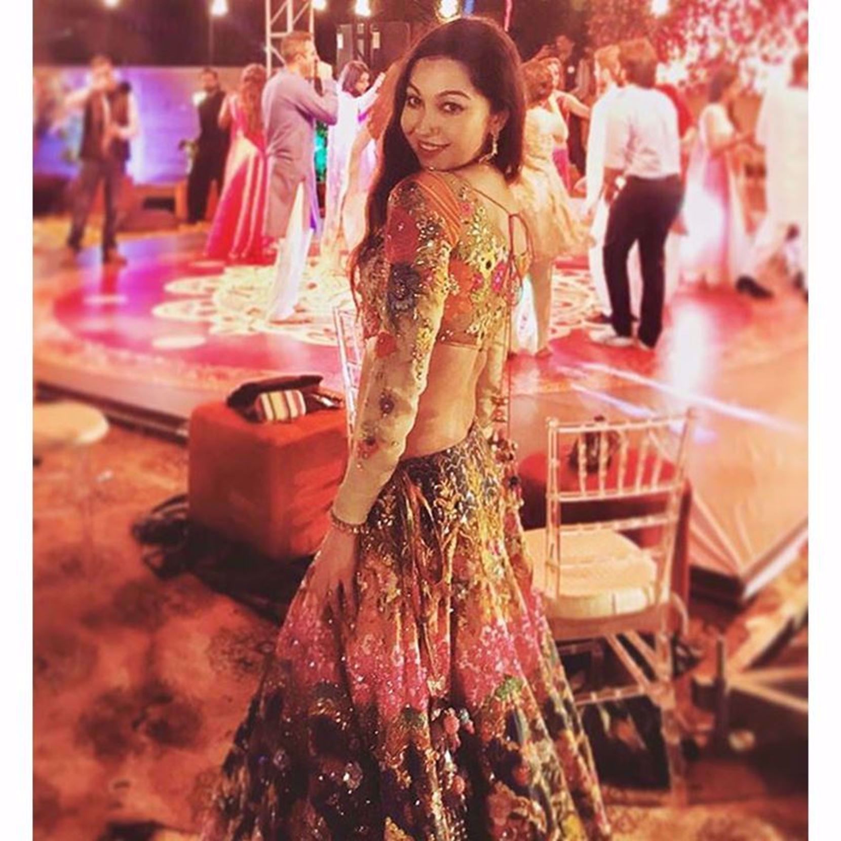 Picture of RUBYA CHOUDHERY DAZZLES IN OUR FAVOURITE LEHENGA