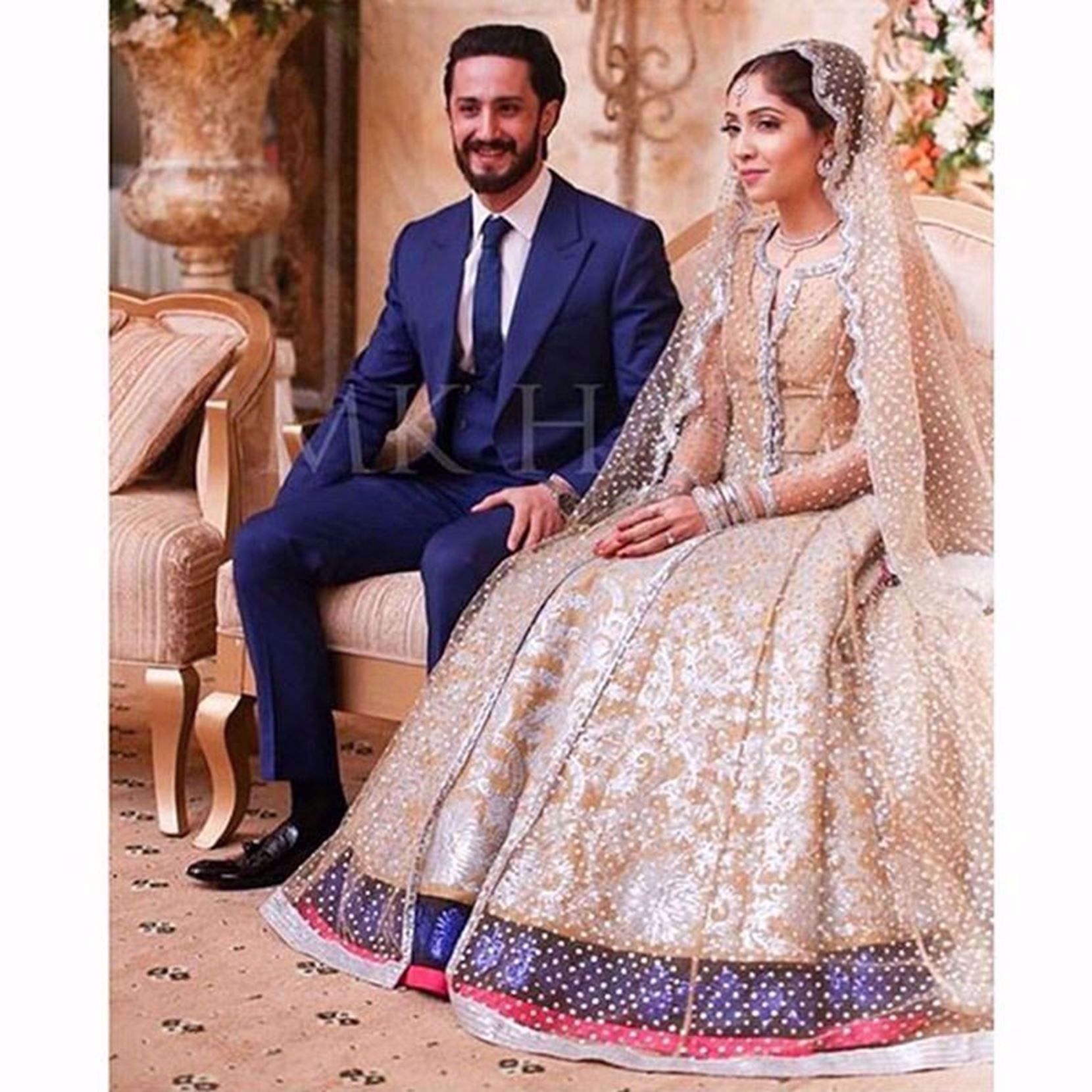 Picture of LEENA FAROUQUI IN CUSTOM NOMI ANSARI BRIDAL