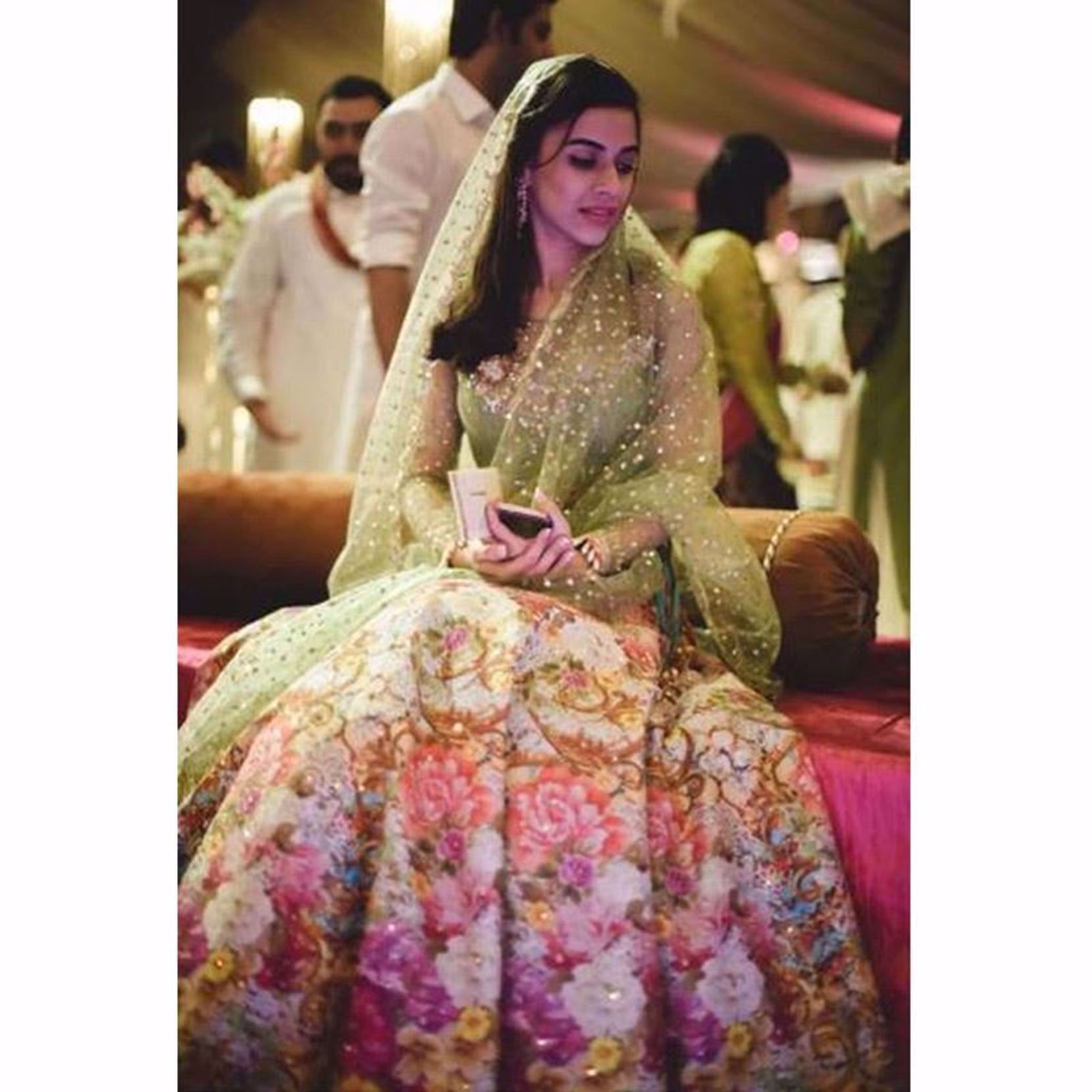 Picture of ALEENA WASEEM LOOKING GORGEOUS IN CUSTOM SPRING BLOOM