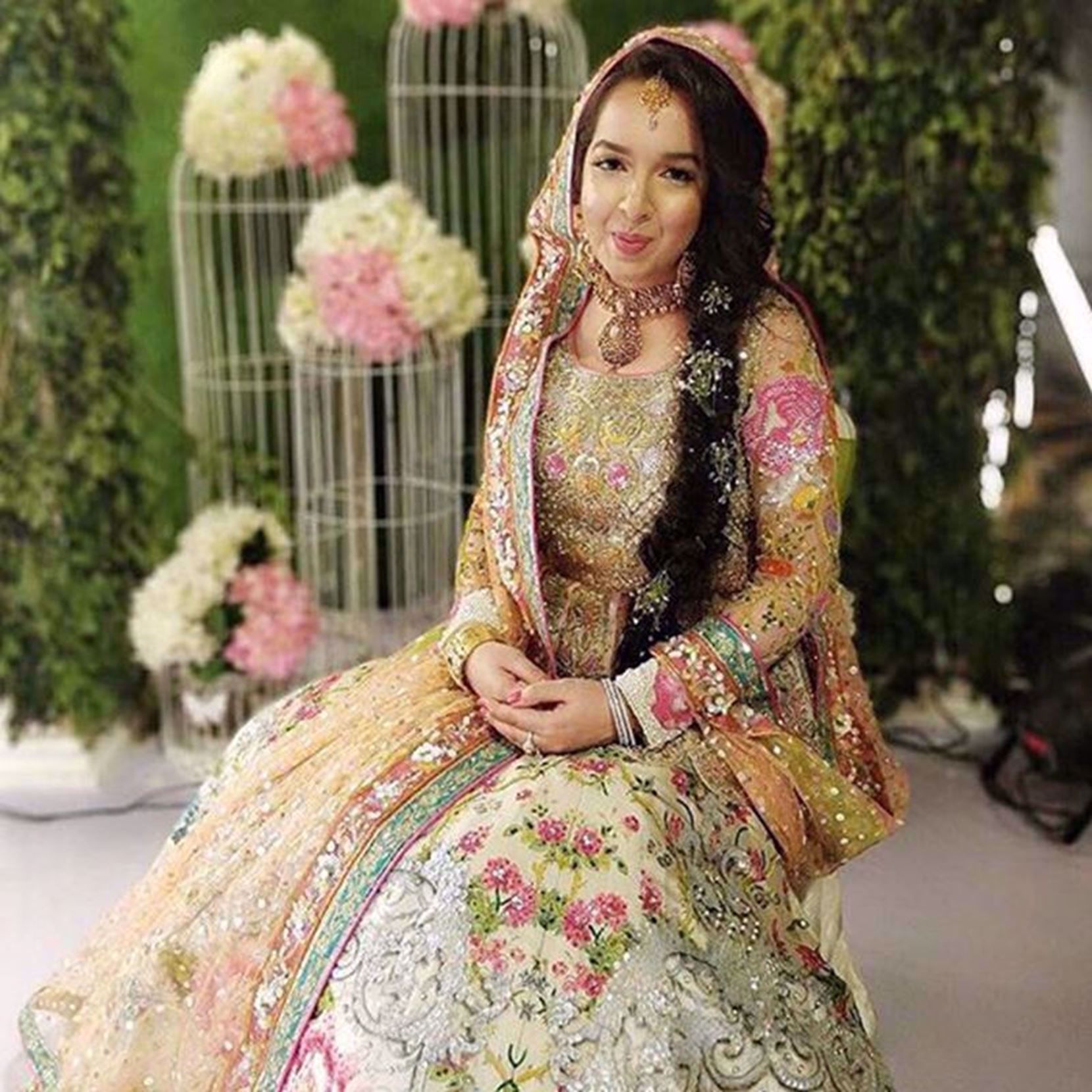 Picture of MEHNAZ KARIM IN FLOWER POWER LEHNGA CHOLI