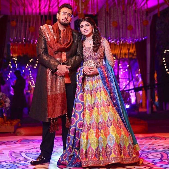 Picture of AIMEN PANJWANI LOOKS PICTURE PERFECT IN CUSTOM NOMI ANSARI