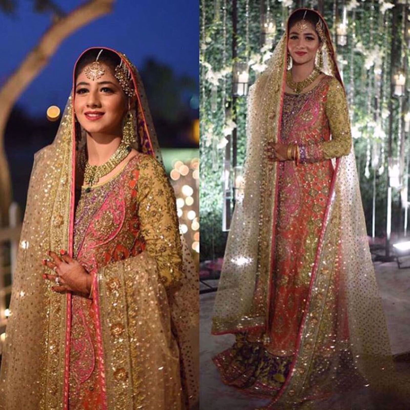 Picture of MAAN MIAN LOOKS RADIANT IN A CUSTOM NOMI ANSARI