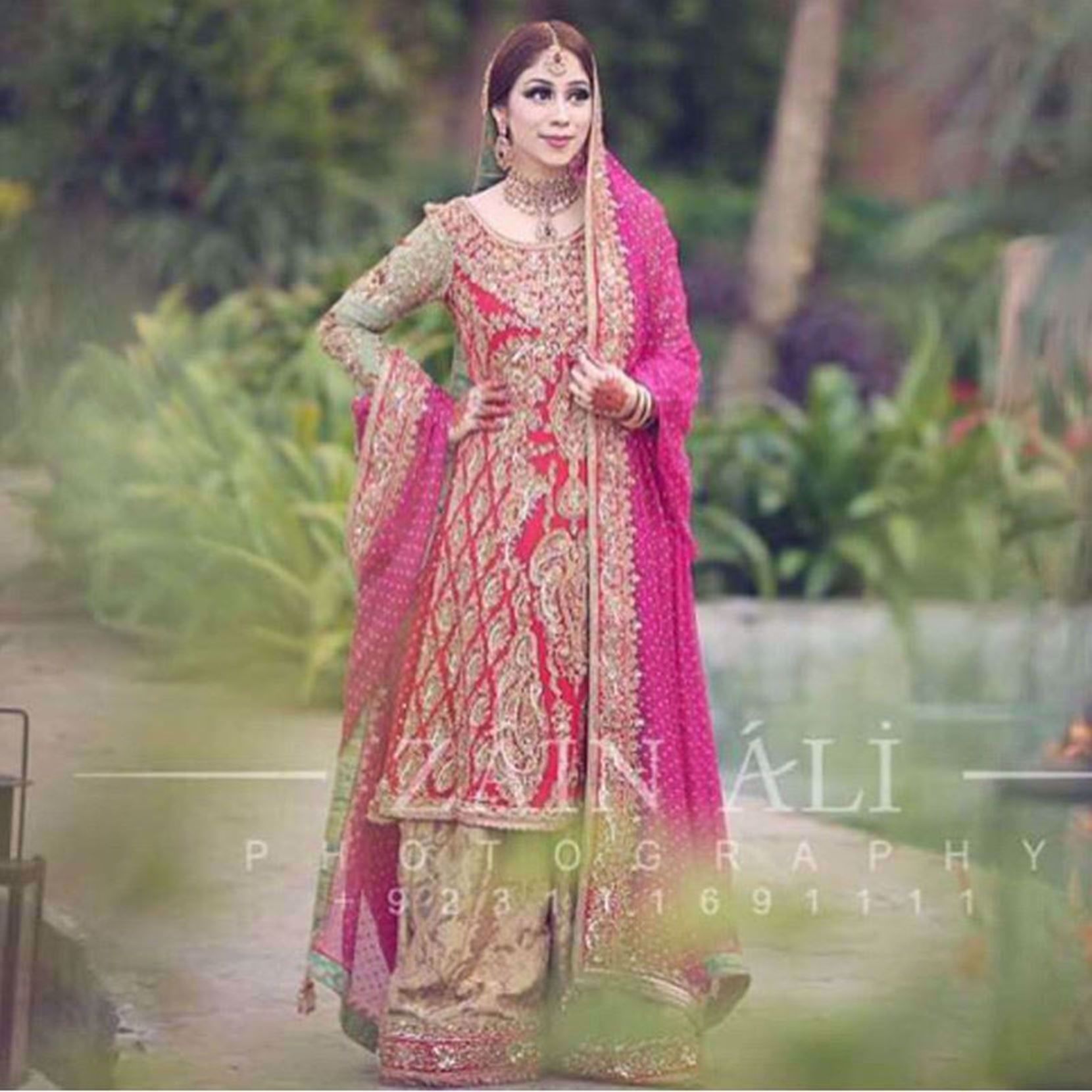 Picture of MAHNOOR MALIK LOOKS RADIANT IN A CUSTOM NOMI ANSARI