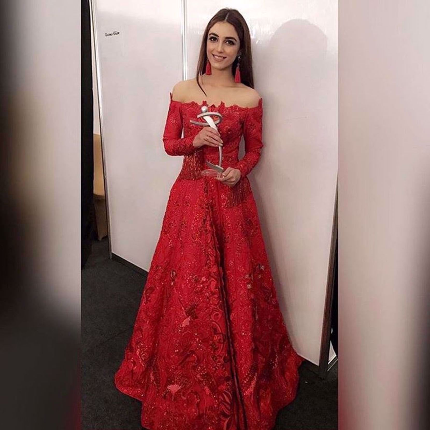 Picture of MAYA ALI IN CUSTOM GOWN BY NOMI ANSARI