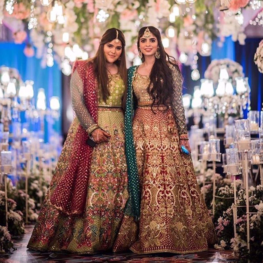 Picture of Client in this ravishing wedding wear by Nomi Ansari