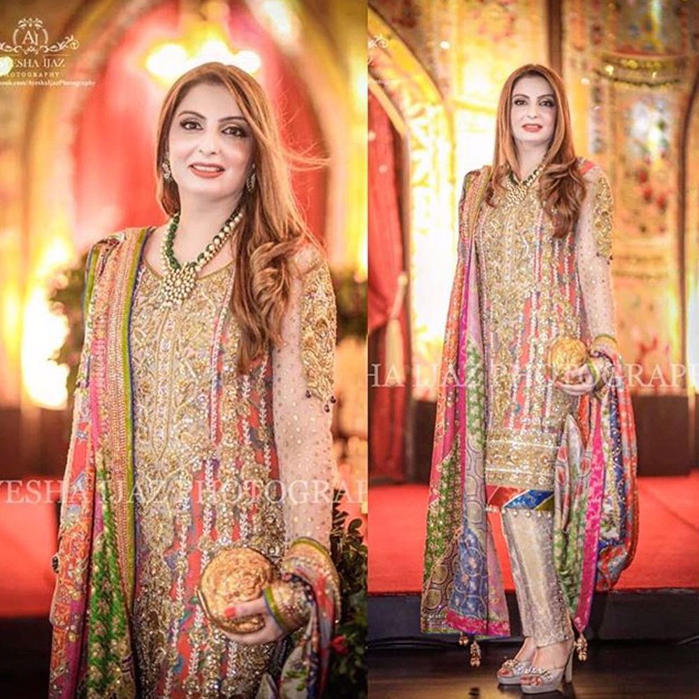 Picture of Seeing our #NomiAnsari Clients shine in thier custom made Ensemble make us immensly proud