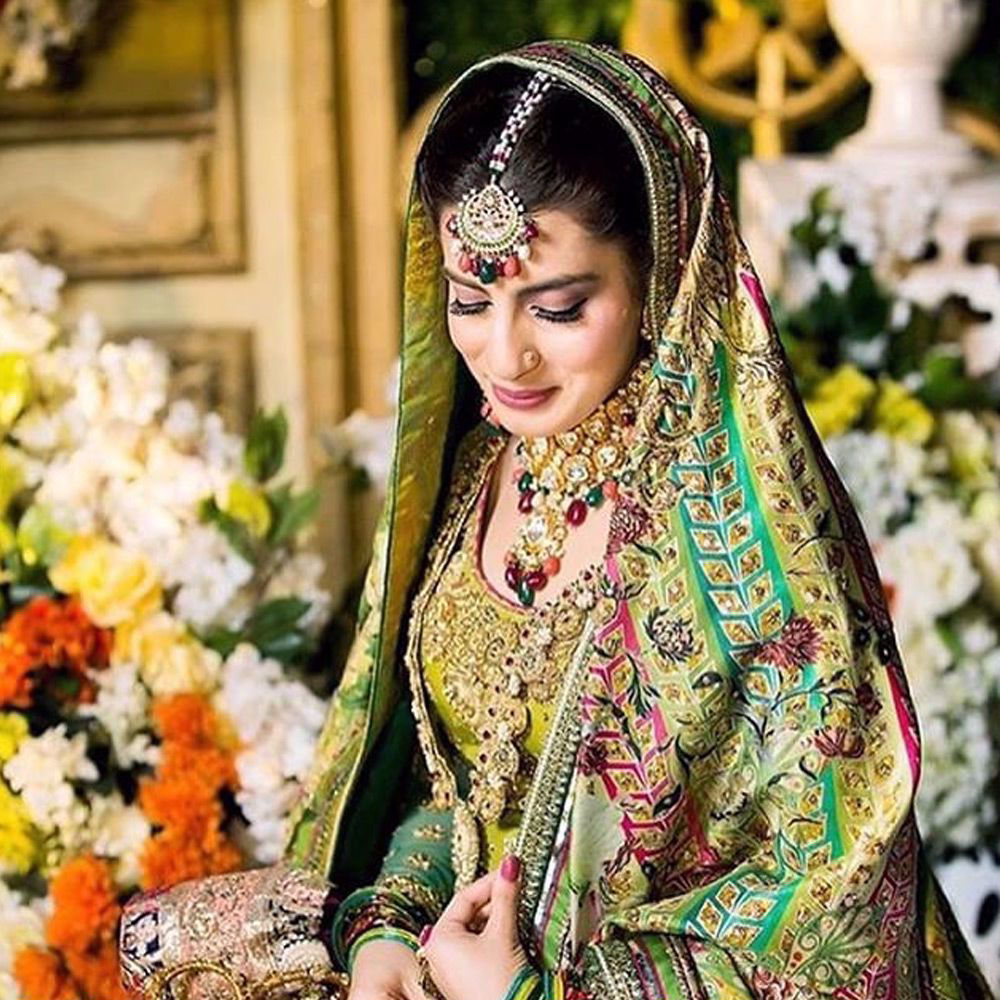 Picture of Uzma Mamoon wears #nomiansari in #Bangladesh ,we re loving the look on this gorgeous bride