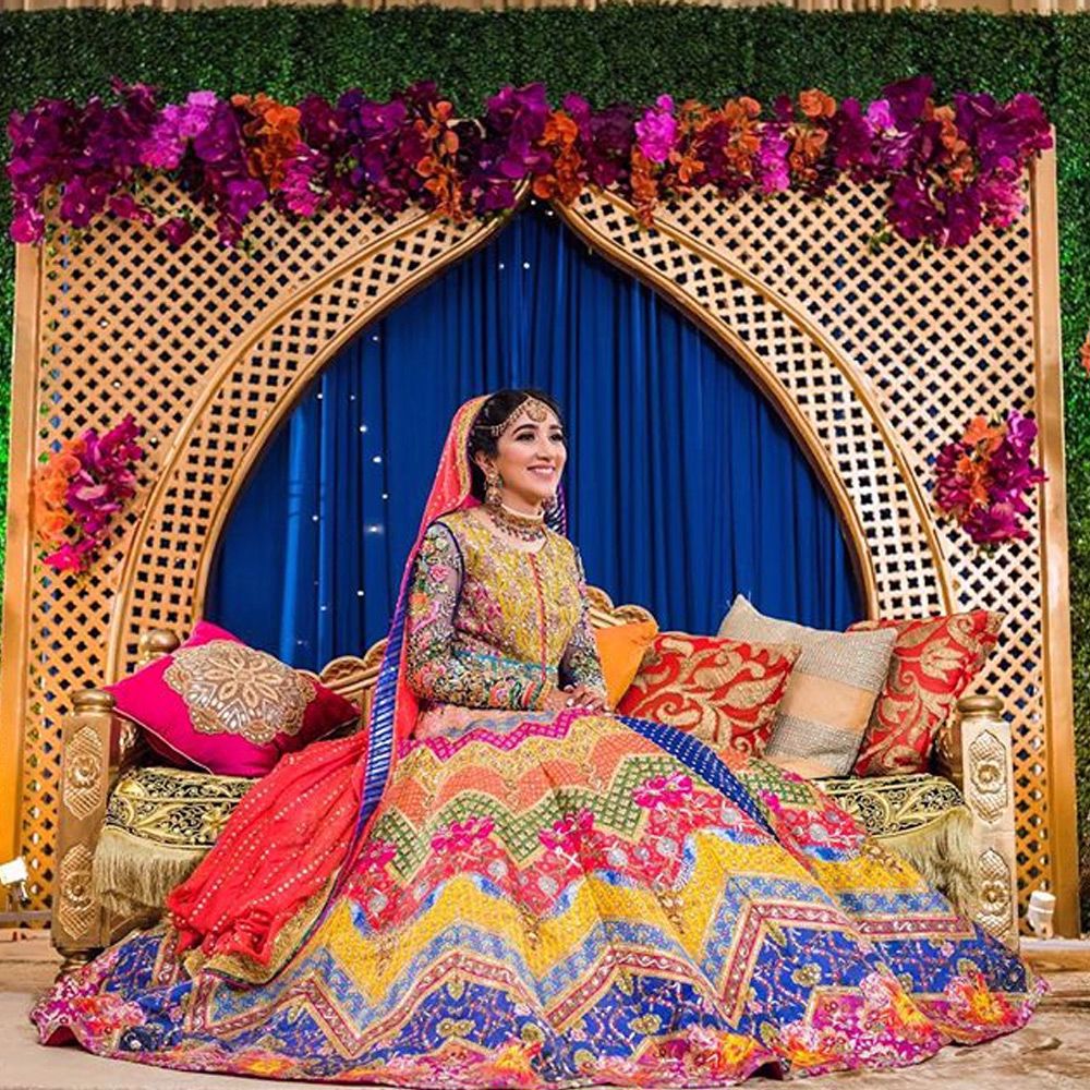 Picture of Wedding wear ensemble by Nomi Ansari.