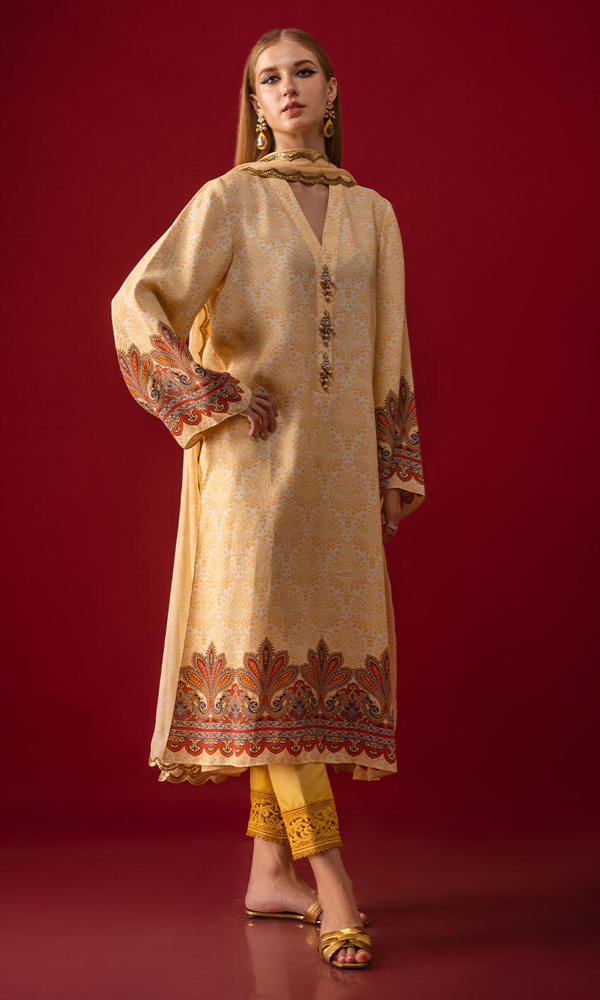 Luxury Pret Wear Collection Ladies Luxury Pret Nomi Ansari