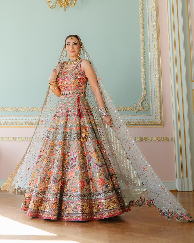 Picture of Drenched in tradition, yet glowing with modern grace, Anoushey Ashraf embodies a timeless celebration of heritage, culture and impeccable craftsmanship